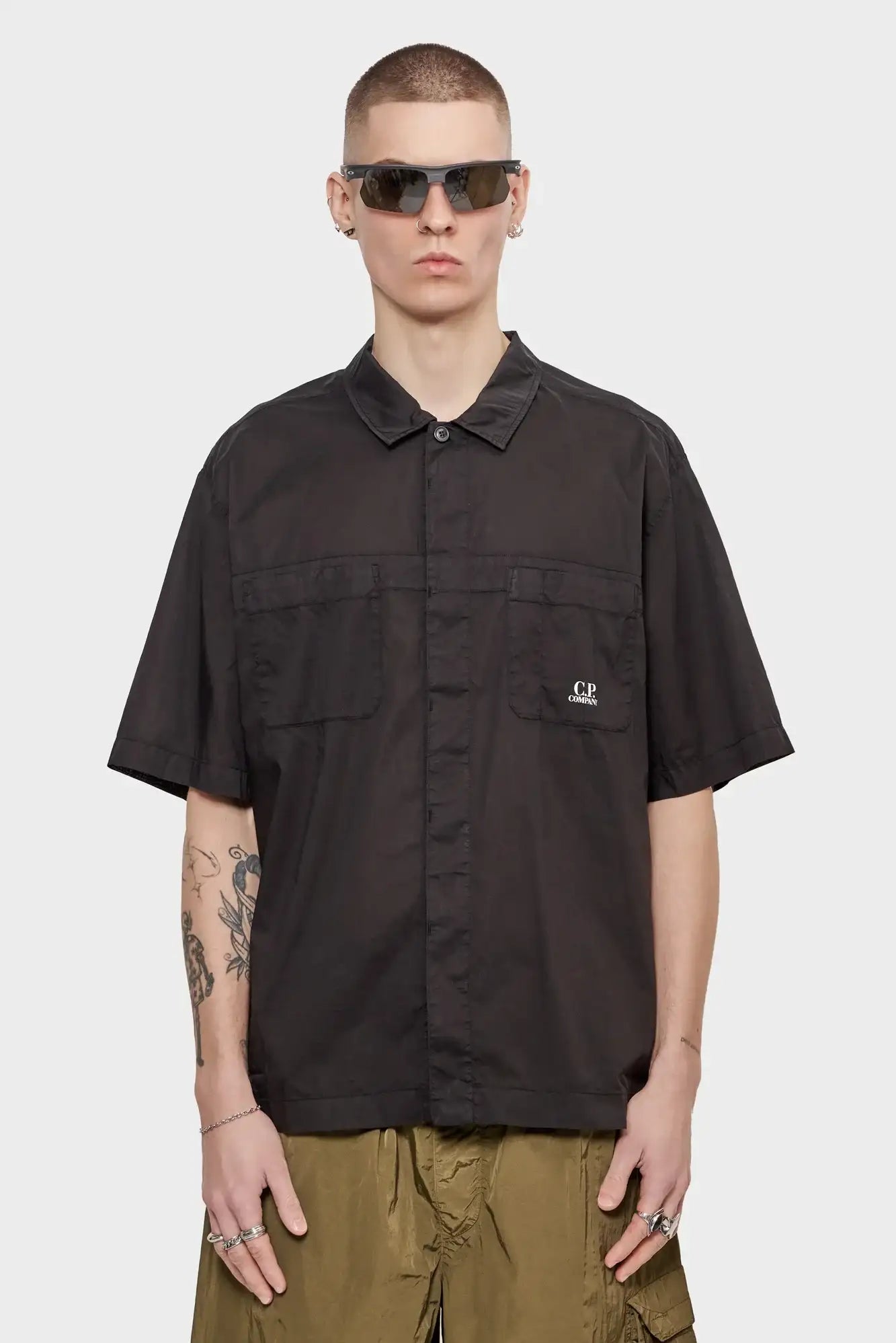 SHORT SLEEVE shirt black