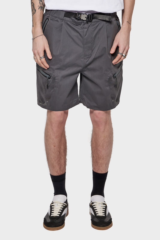 Szorty LASER CUT SHORT szare