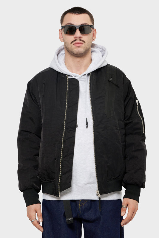 meskie#@Kurtka Dimension Bomber czarna