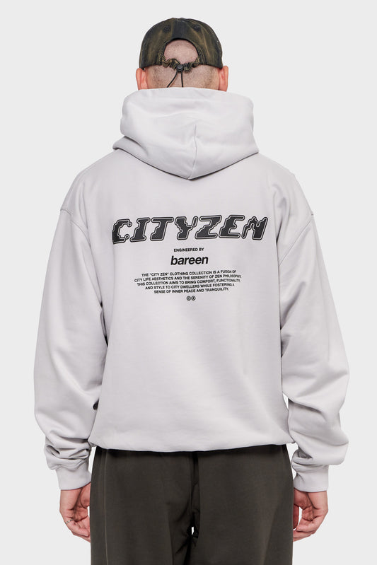 meskie#@Bluza BOJAN OVERSIZED szara