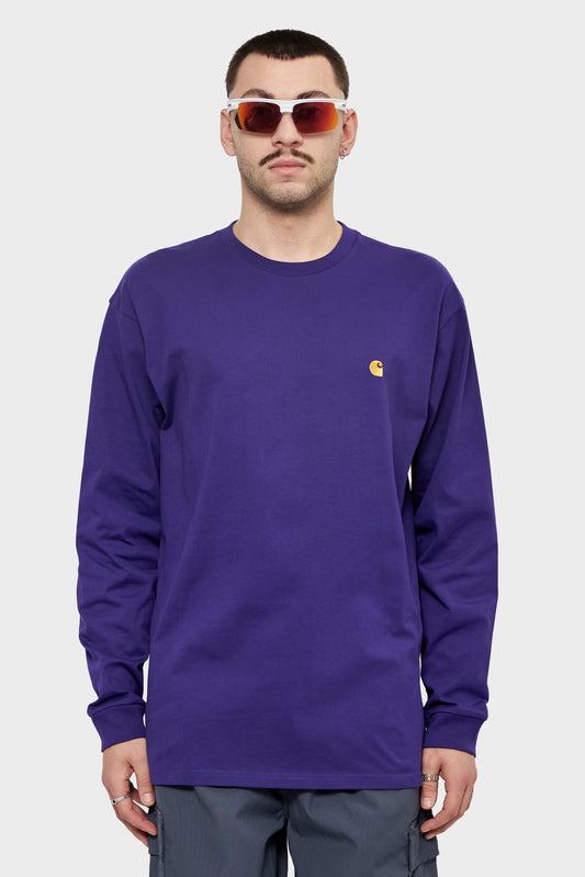 meskie#@Longsleeve CHASE fioletowy