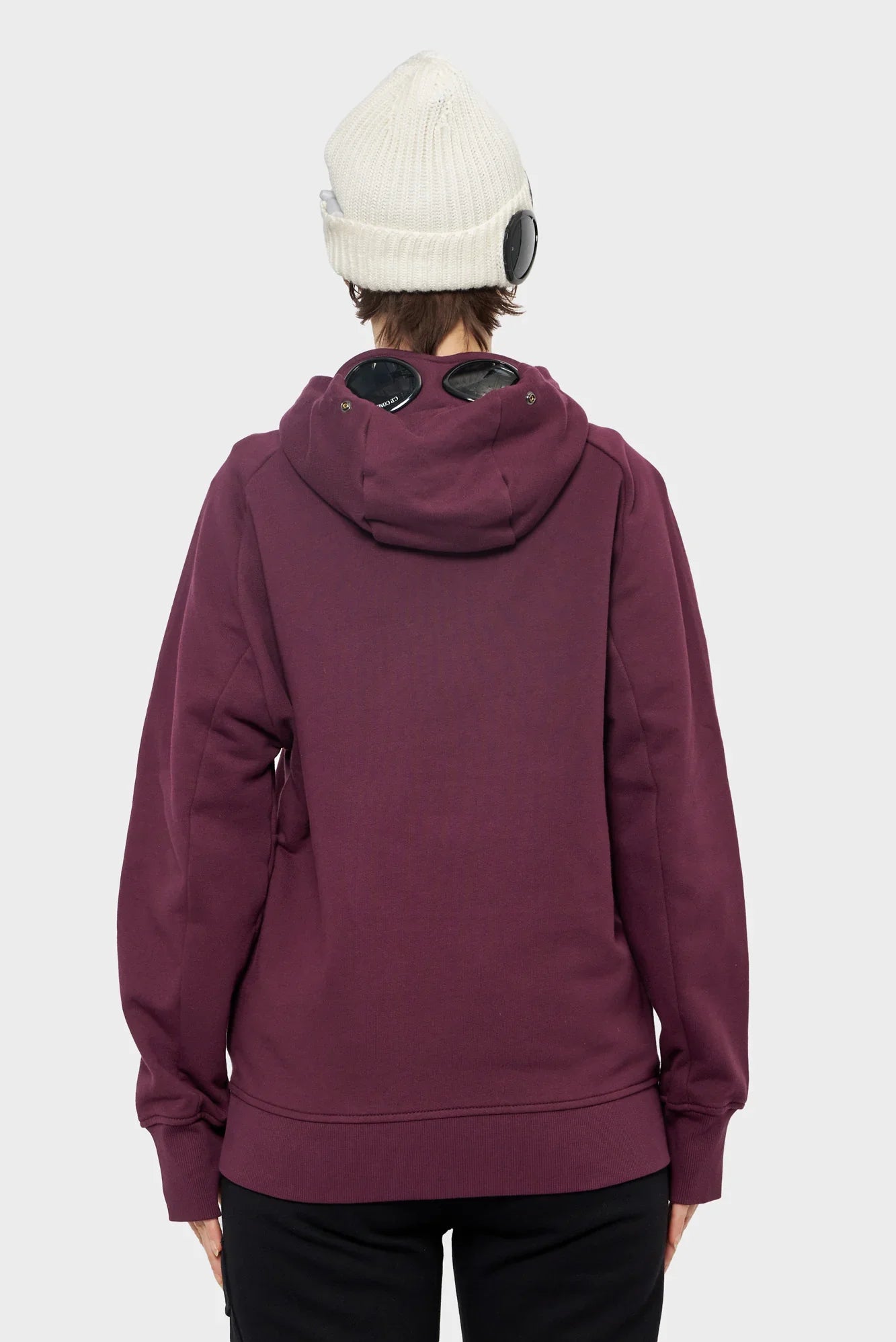damskie#@Bluza DIAGONAL RAISED FLEECE fioletowa