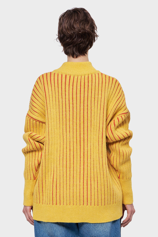 FIRE Sweater Yellow/Orange
