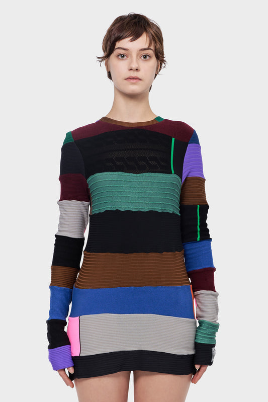 Longsleeve REWORKED STOCKING dark