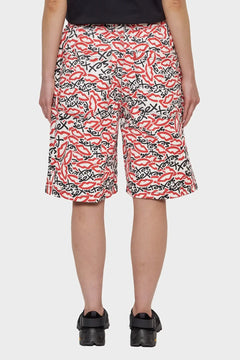 Szorty SEX CAMO białe