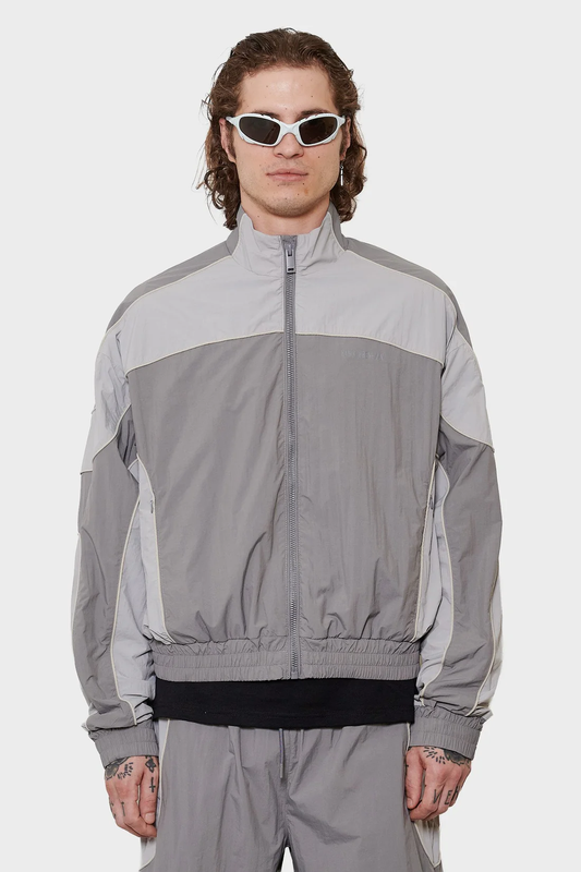meskie#@Longsleeve FOOTBALL szary