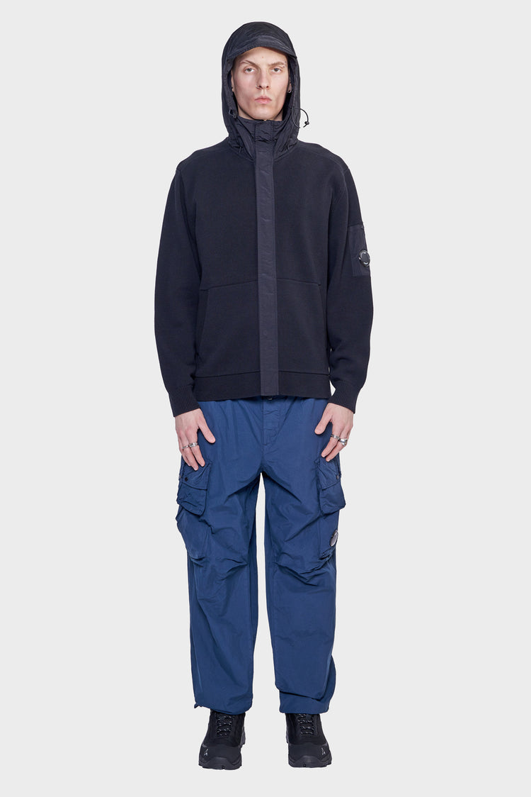 Bluza KNITWEAR - HOODED czarna