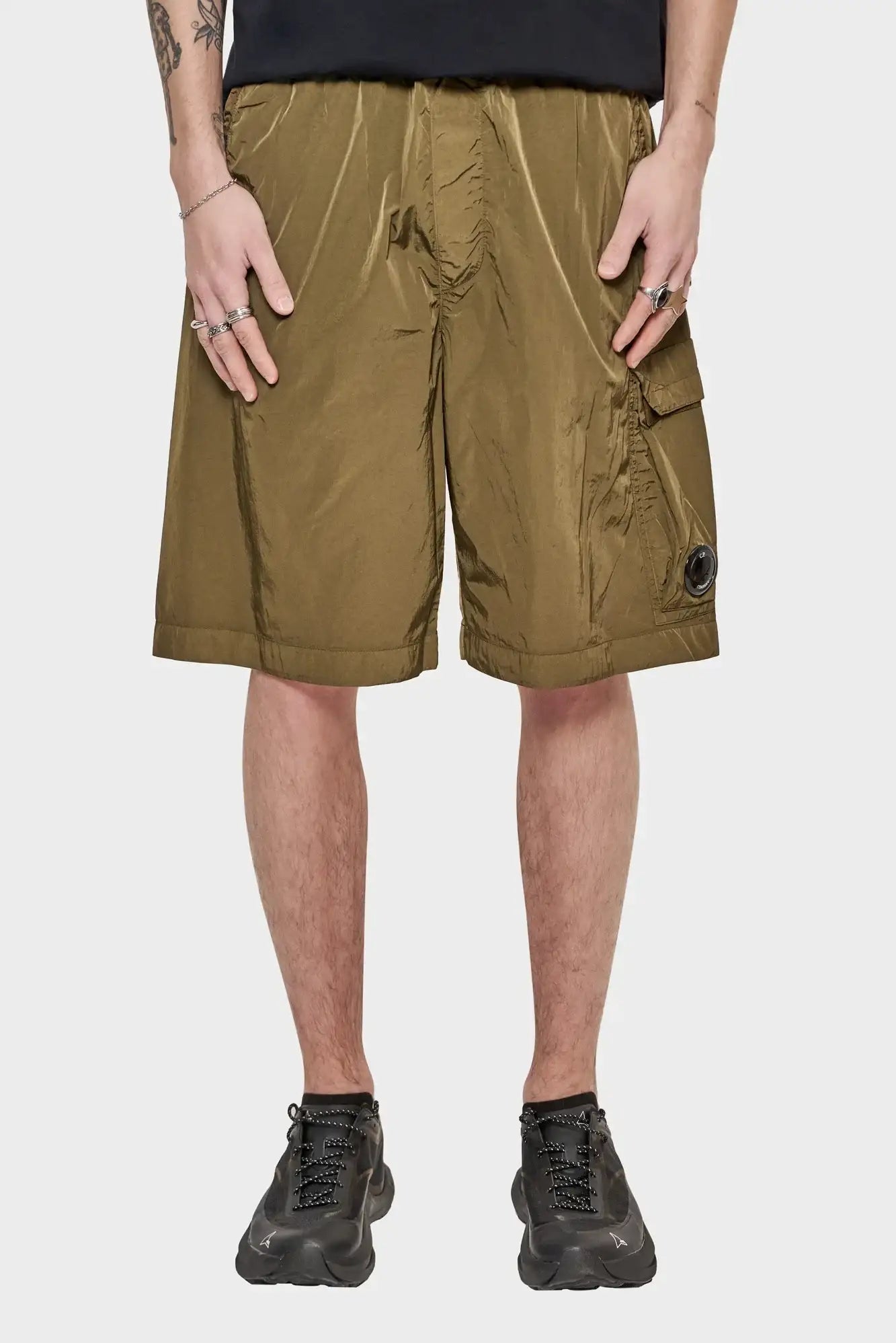 Green CARGO BERMUDA shorts