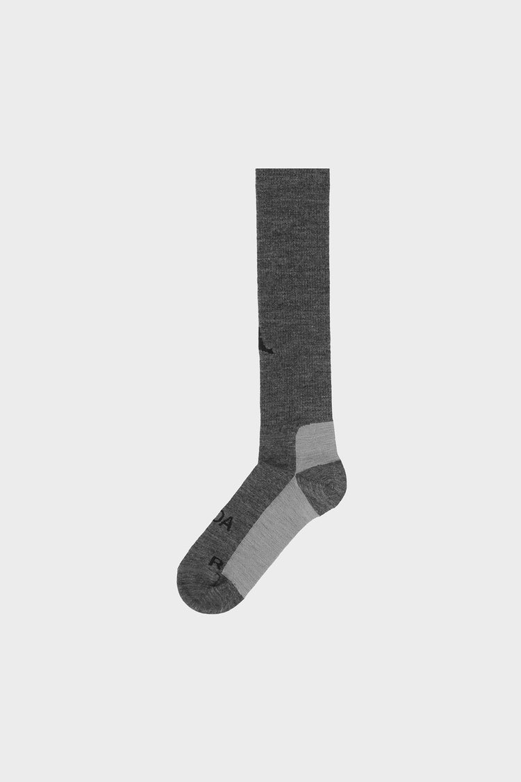Skarpety LOGO WOOL HIGH SOCKS szare