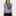 Draped Mosaic Top Multicolor