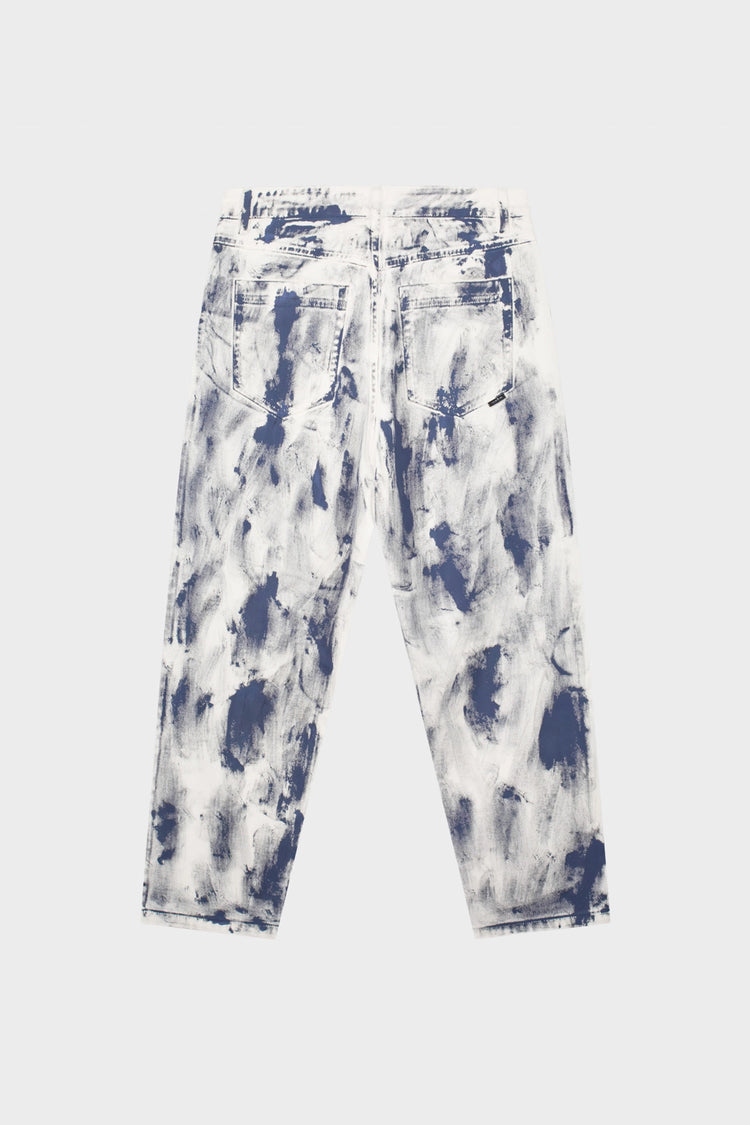 Spodnie PAINT białe