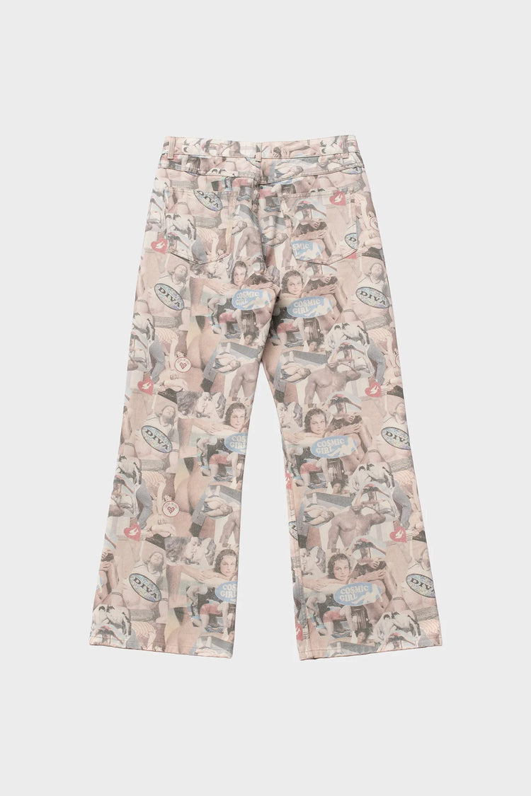 Pants AEROBIC D**K ENERGY multicolor