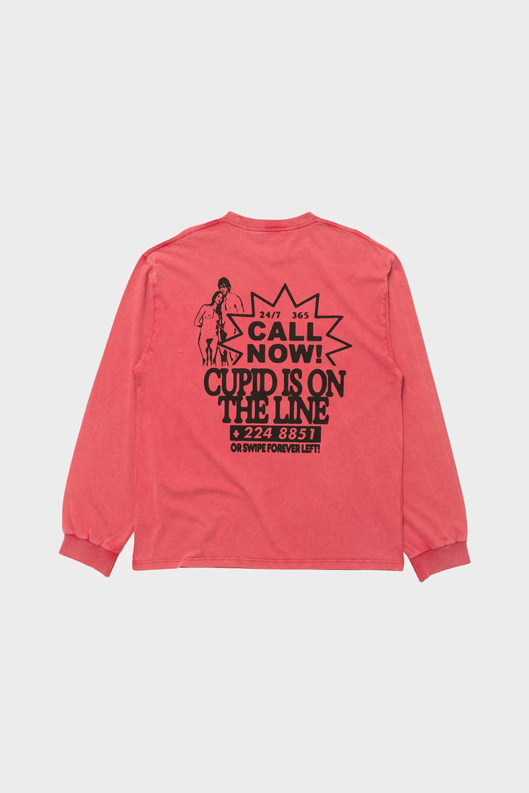 T-shirt CUPID'S CALLING red 