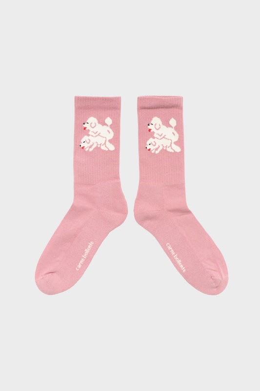 SNOOP DOGS socks pink