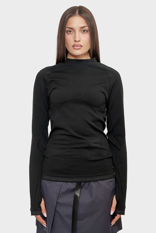 damskie#@Sweter LATITUDE SOAR BASE LAYER czarna