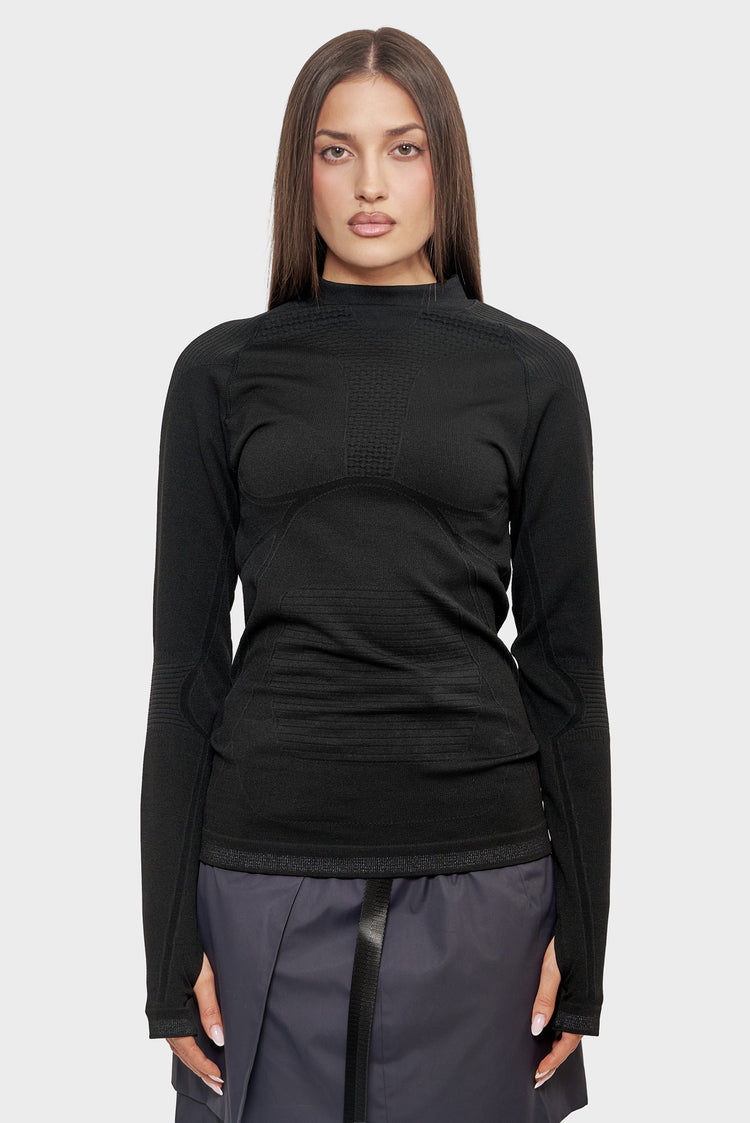 damskie#@Sweter LATITUDE SOAR BASE LAYER czarna