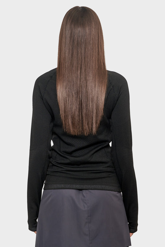 damskie#@Sweter LATITUDE SOAR BASE LAYER czarna
