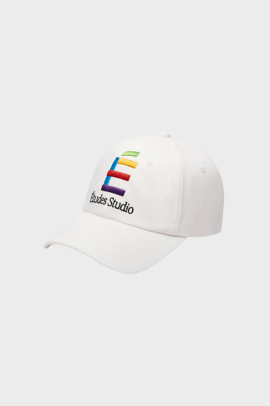 CAP RAINBOW E white