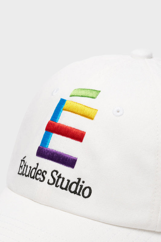 CAP RAINBOW E white