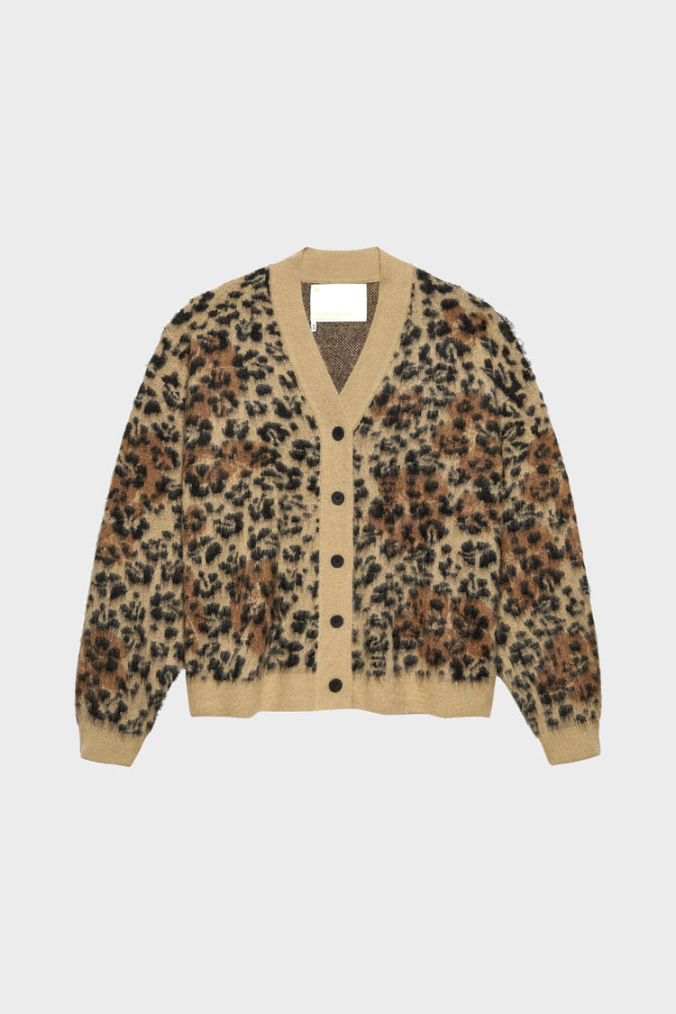 Sweter HIBISCUS CARDIGAN printowy