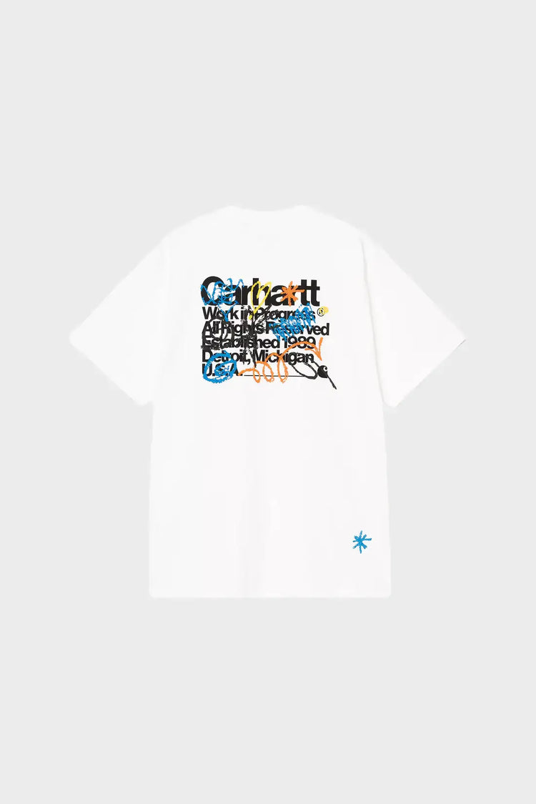 Koszulka S/S Primary T-Shirt biała