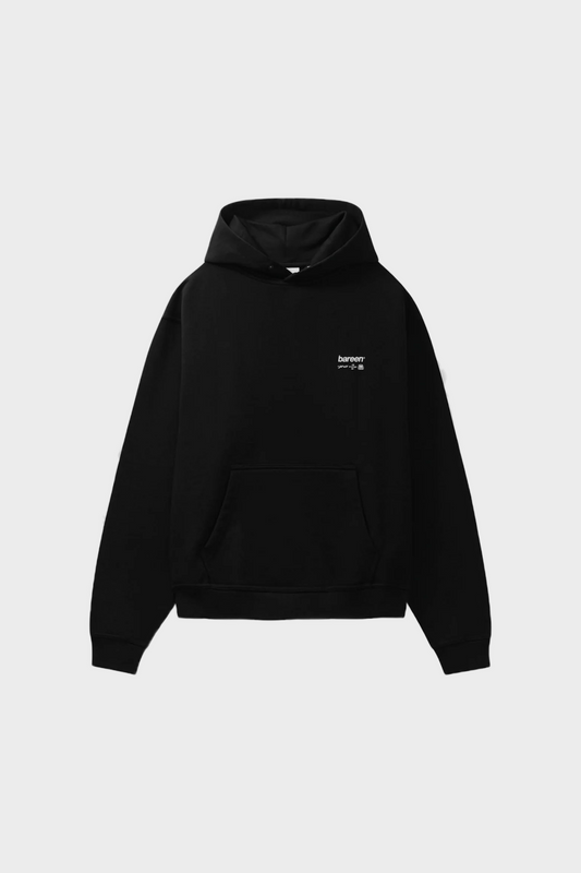 Bluza OVERSIZED HOODIE - HORSEPOWER czarna