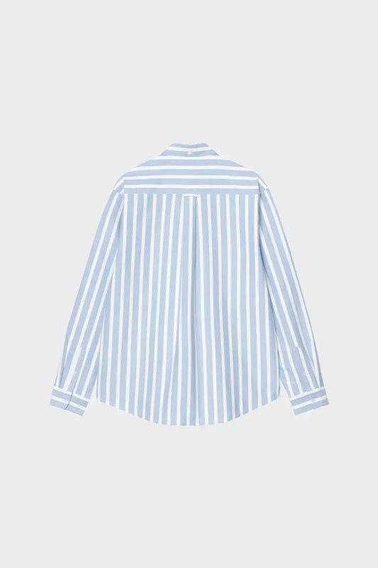 Koszula L/S Deven Shirt niebieska