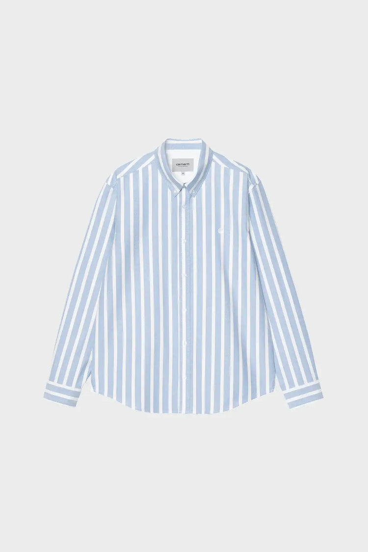 Shirt L/S Deven blue