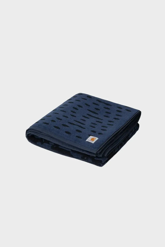 Koc Vestige Beach Towel Blanket granatowy