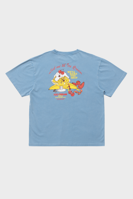 Koszulka Lick Me niebieska