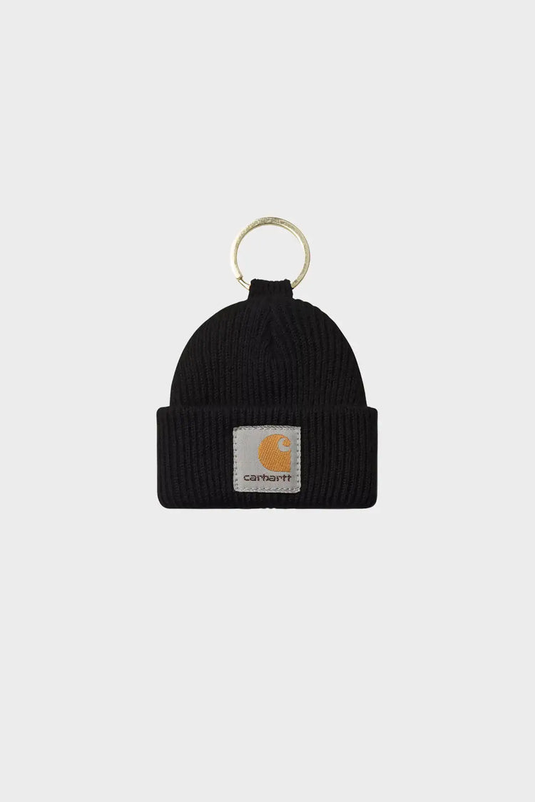 Brelok Mini Watch Hat Keychain czarny