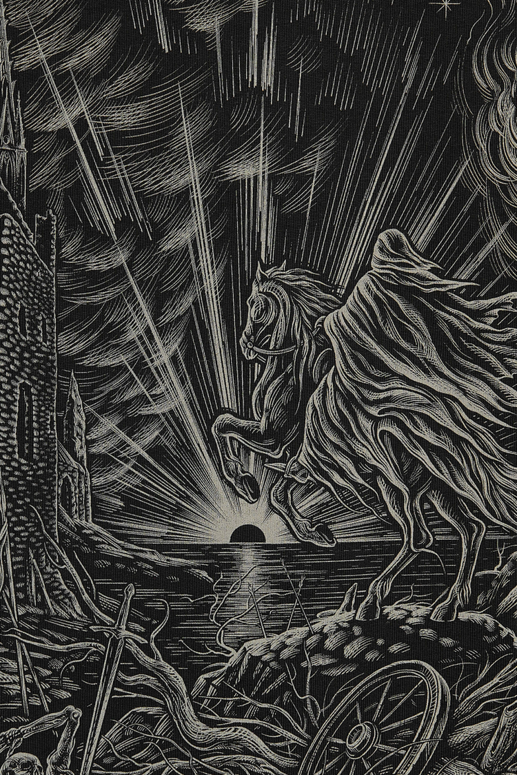 T-shirt PLAGUE_DAWN black 