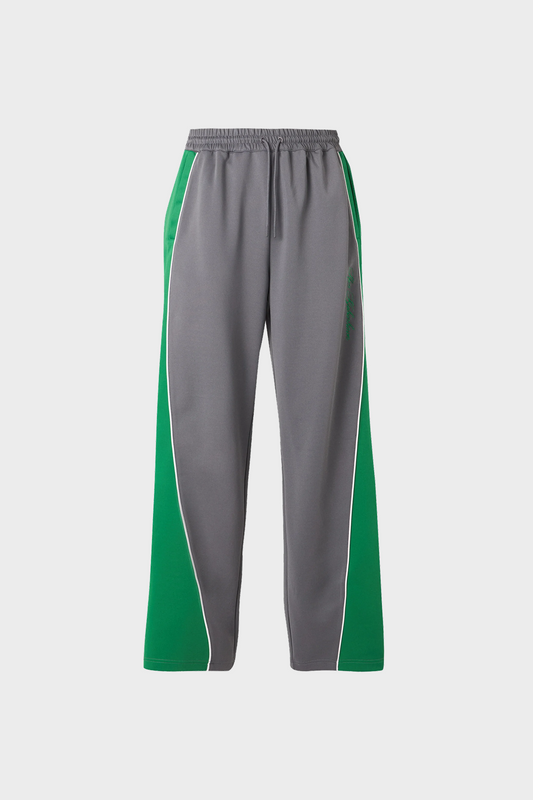 Spodnie TRAINING TRACK TROUSERS szaro-zielone