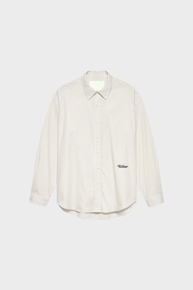 Shirt BEACH SHIRT white and brown