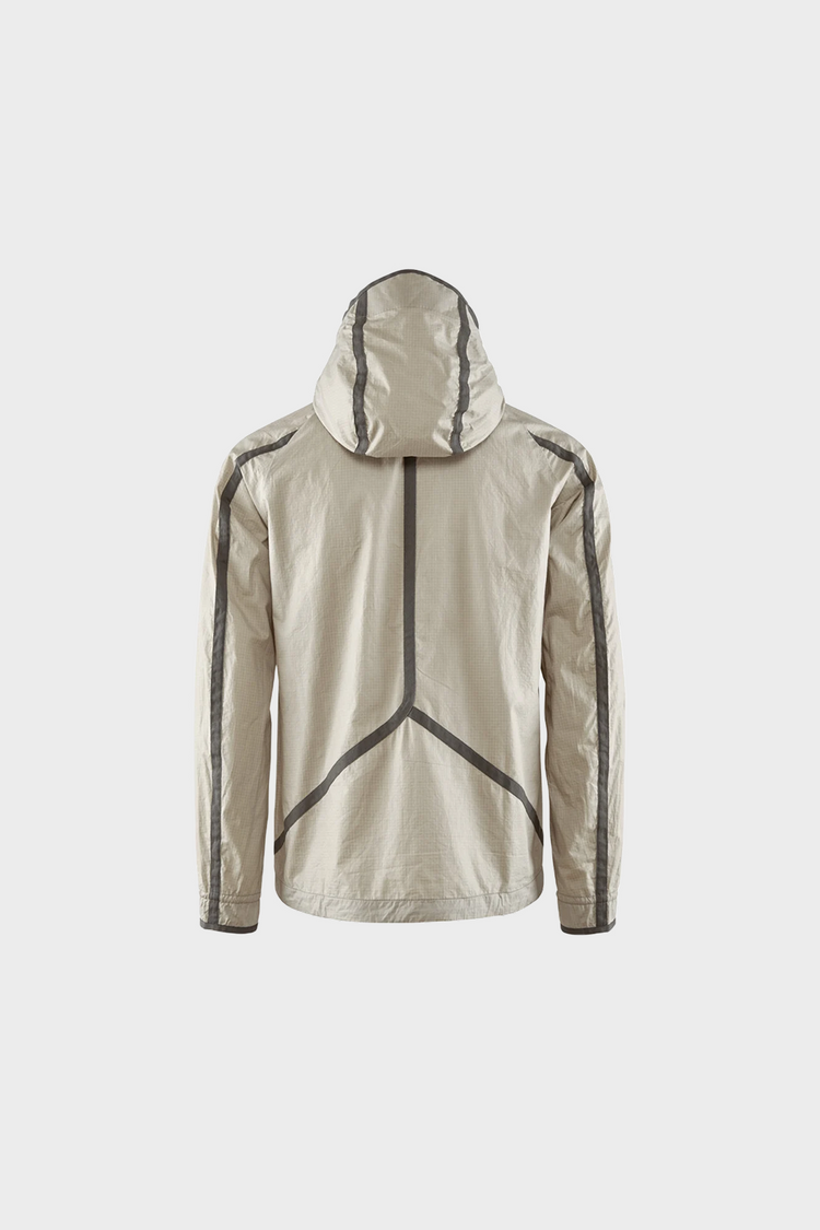 Kurtka Ansur Hooded Wind Jacket M's beżowa