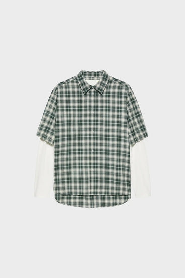 Koszula DOUBLE LAYER SHIRT zielona New Amsterdam
