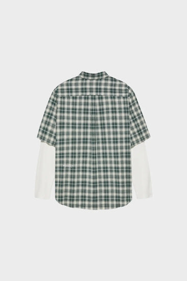 Koszula DOUBLE LAYER SHIRT zielona New Amsterdam