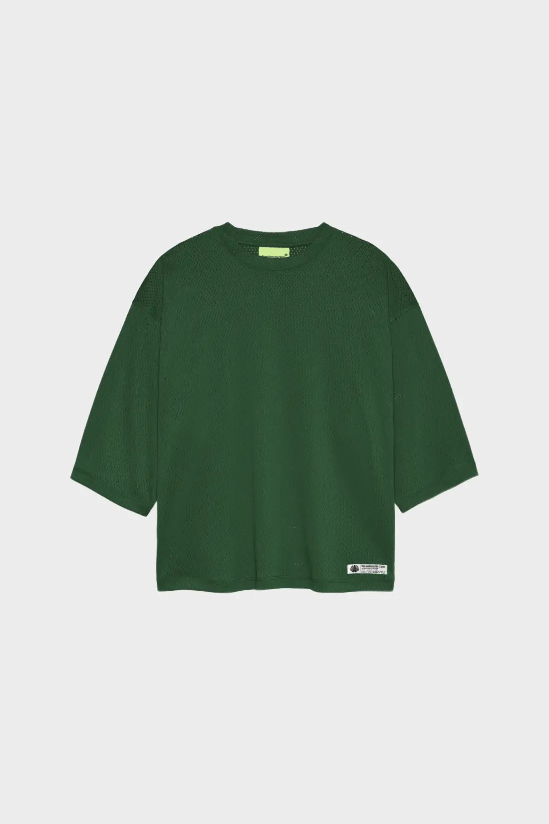 T-shirt MESH JERSEY green