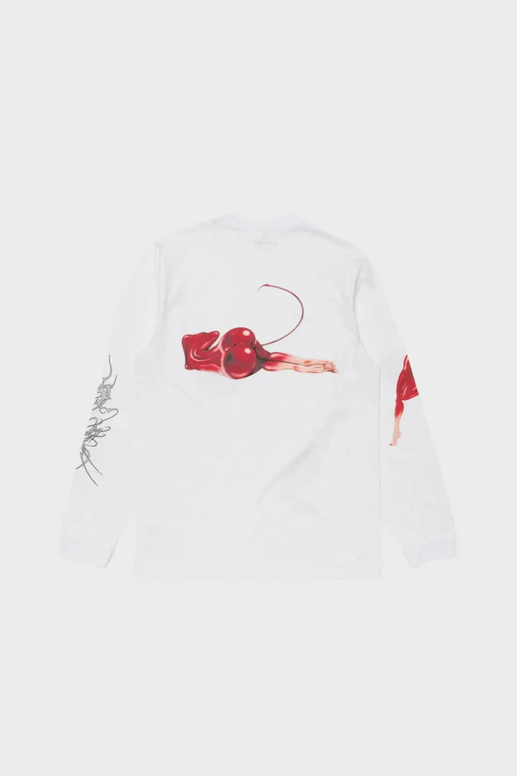 Longsleeve Cherry Devil TS LS white