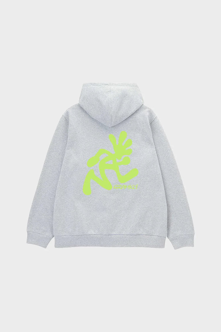 Sweatshirt RUNNING MAN HOODED gray