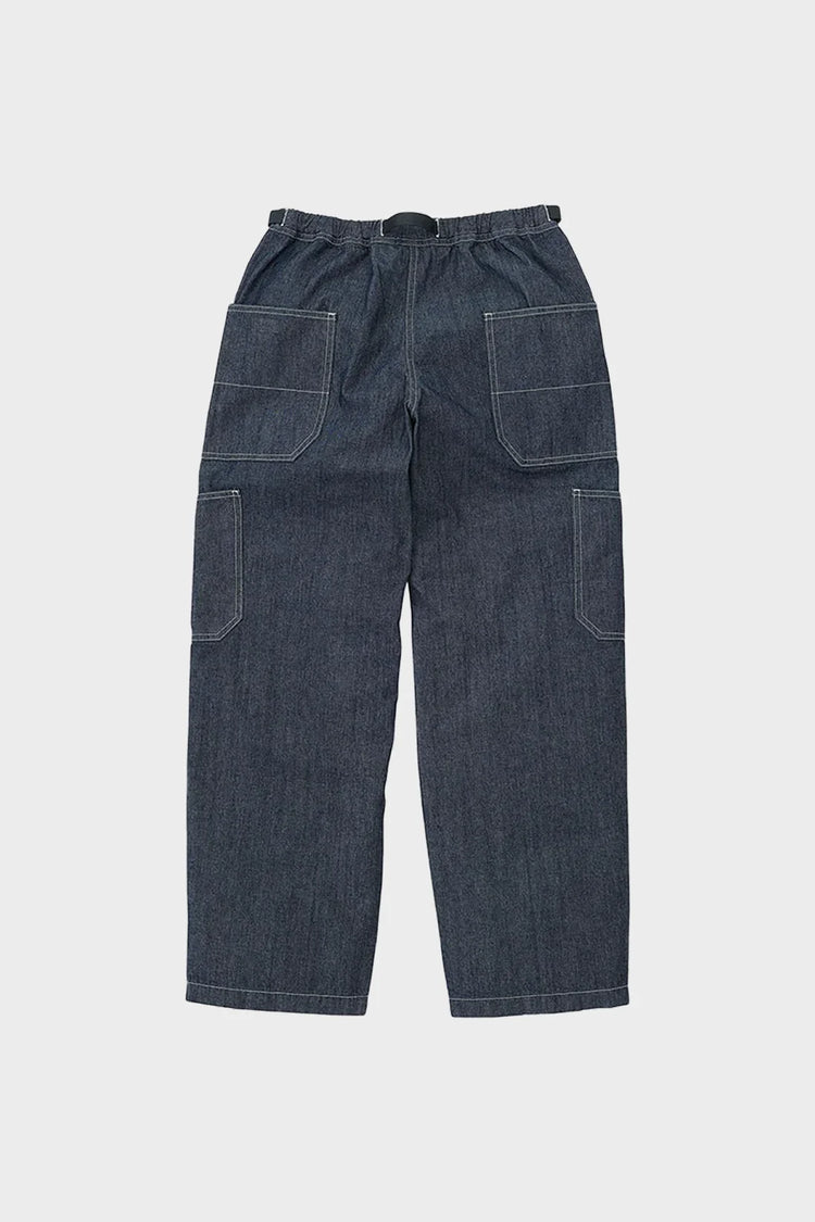 Pants JAPANESE CHAMBRAY ROCK SLIDE navy blue