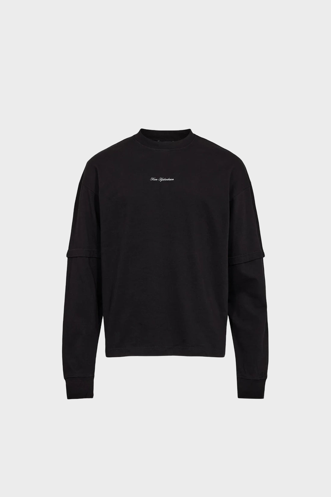 Black CLOWN PATCHWORK longsleeve