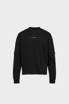 Longsleeve CLOWN PATCHWORK czarny