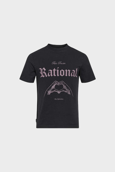 Koszulka HEART REGULAR TEE szara Han Kjøbenhavn