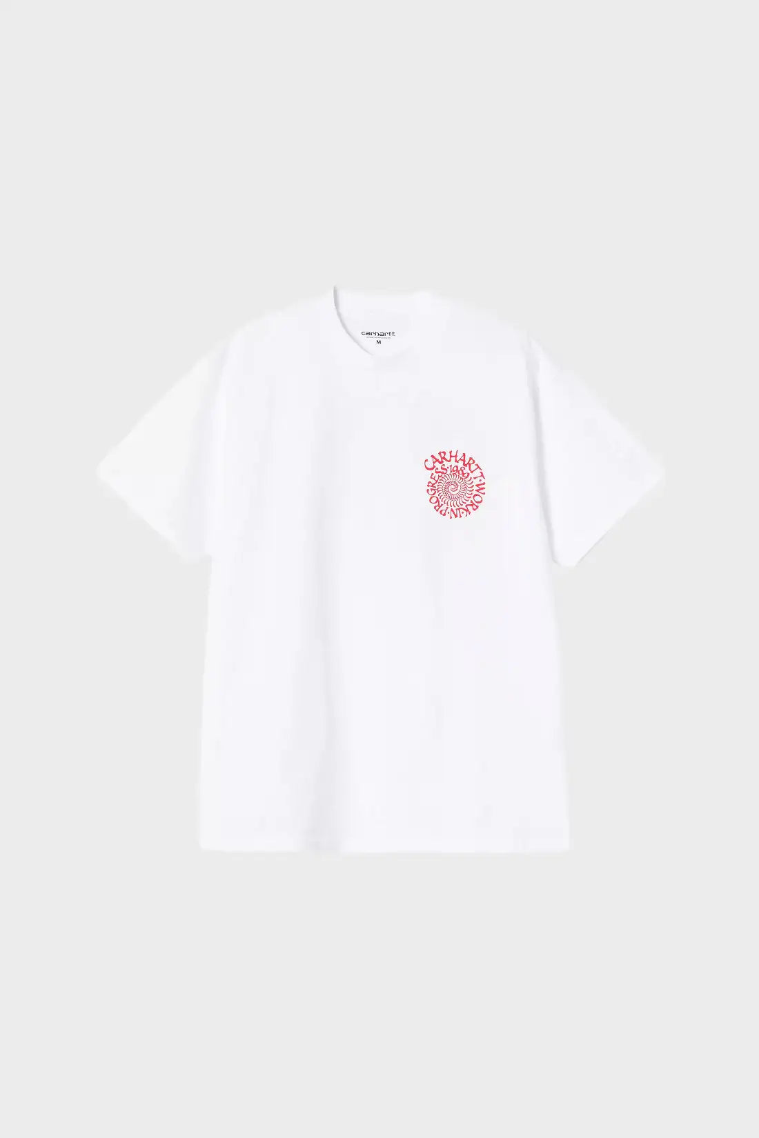 T-shirt S/S Spirals white