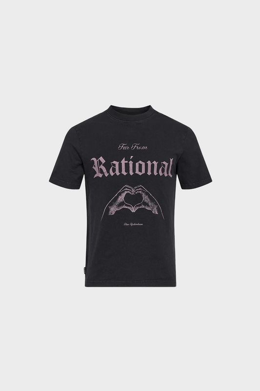 HEART REGULAR TEE grey