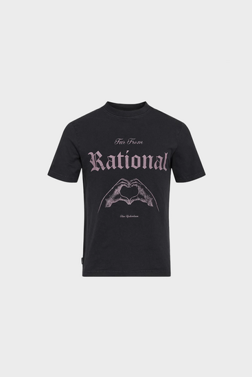 HEART REGULAR TEE grey Han Kjøbenhavn