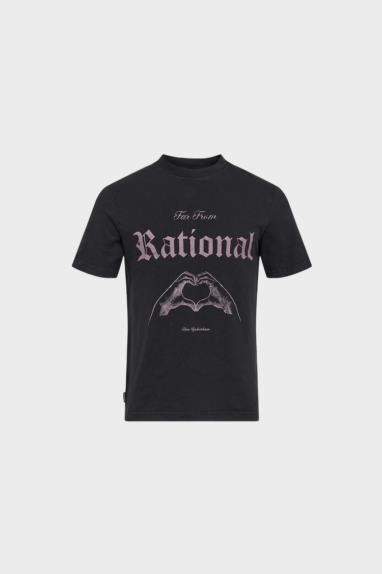 HEART REGULAR TEE grey