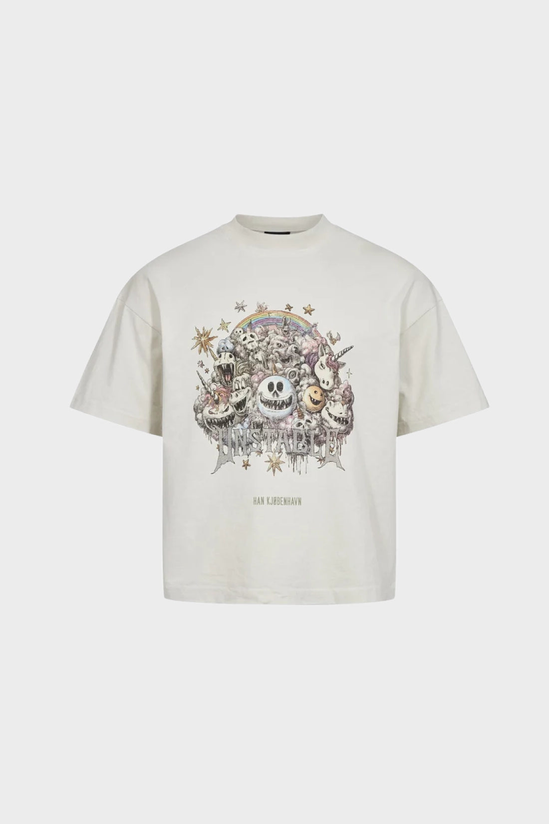 T-shirt MADHOUSE BOXY TEE white