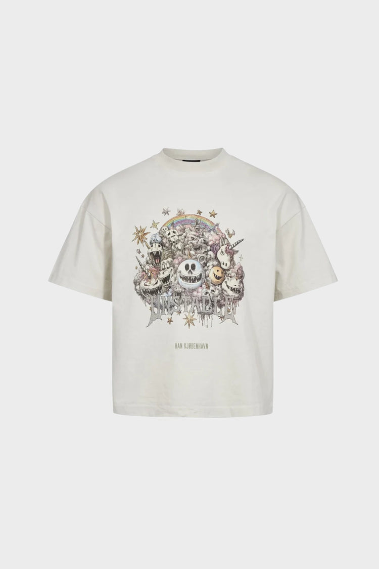 Koszulka MADHOUSE BOXY TEE biała